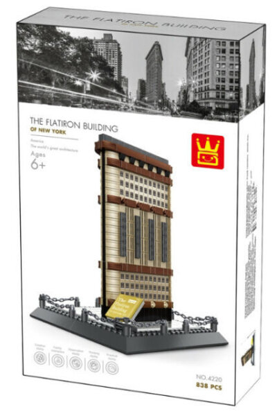 Wange 4220 Architect-Set The Flatiron Building of New York