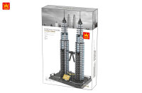 Wange 5213 Architect-Set The Petronas Towers of Kuala Lumpur