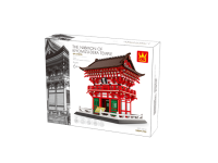 Wange 6212 Architect-Set Das Niomon-Tor des Kiyomizu-dera-Tempels Japan