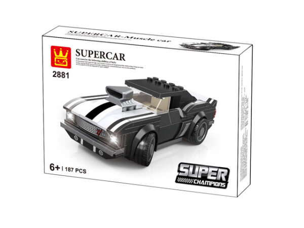 Wange 2881 SuperChampions Black&White Supercar