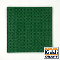 Kiddicraft Stackable Baseplate 32 x 32 Noppen (25,5 x 25,5cm) Grün