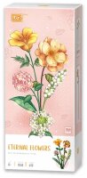 LOZ 1658 Blumen in Orange-Tönen: Begonie, Milchstern, Lilie, Hortensie