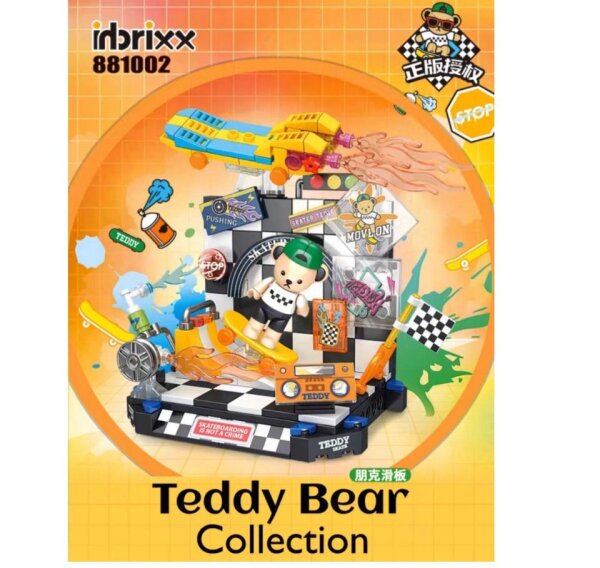 Inbrixx 881002 Skateboard-Teddy