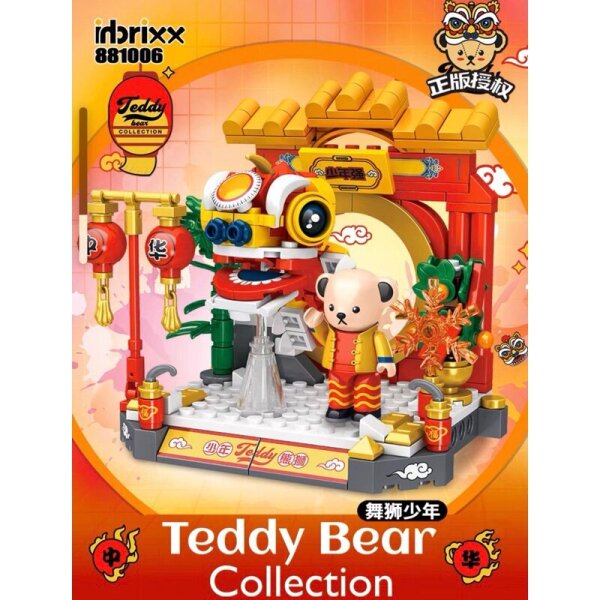 Inbrixx 881006 Teddy mit chinesischem Drachen