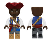 Kiddicraft KC1411 KIDDIZ Figuren-Pack: Piraten Crew