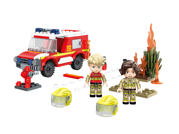 Kiddicraft KC1208 Feuerwehr Einsatzwagen / First Responder