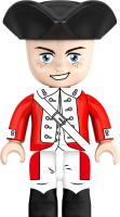 Kiddicraft KC1416 Kiddiz Figuren-Pack: Rotr&ouml;cke Soldaten / British Redcoats