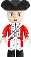Kiddicraft KC1416 Kiddiz Figuren-Pack: Rotr&ouml;cke Soldaten / British Redcoats