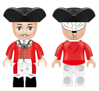 Kiddicraft KC1416 Kiddiz Figuren-Pack: Rotröcke...